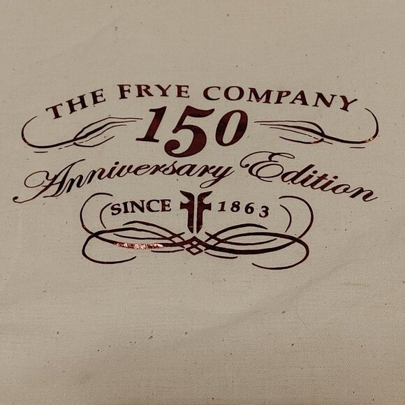 The FRYE Company Dust Bag 150th Anniversary Edition Since 1863 - Picture 1 of 4